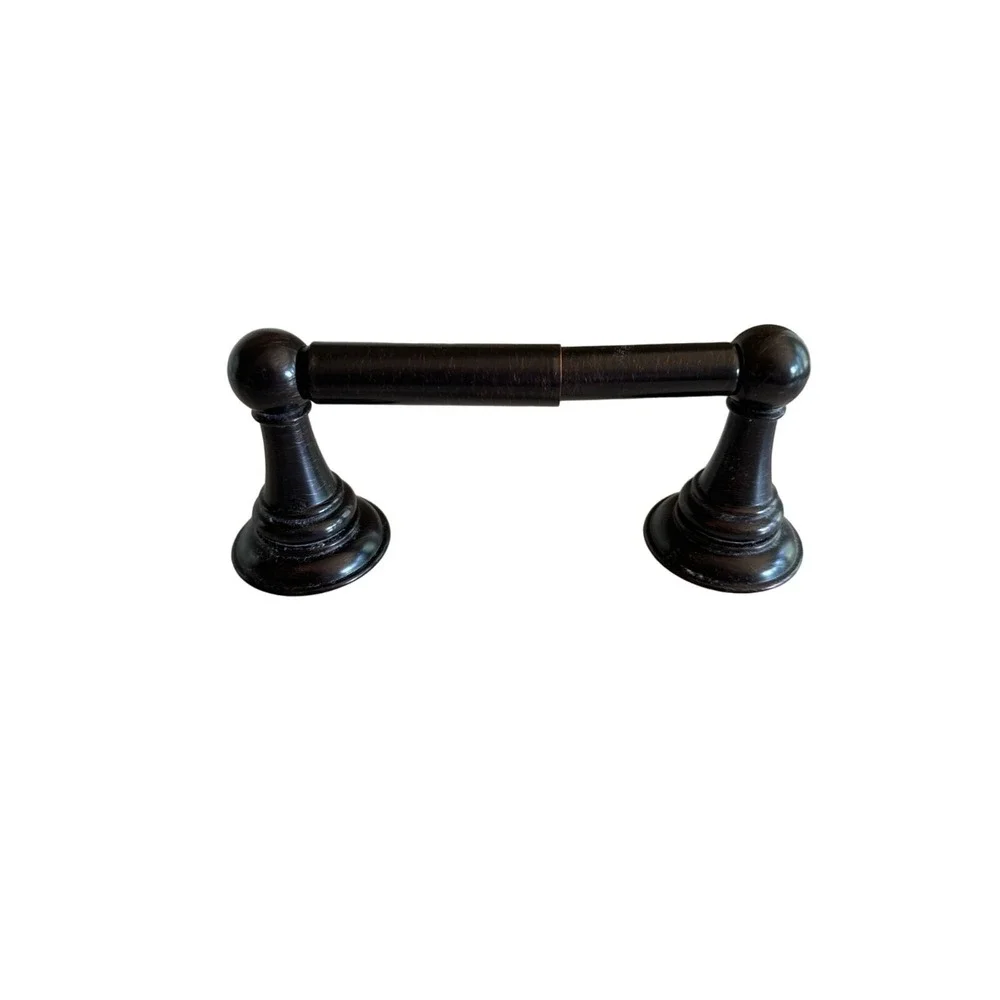 Antiqued Bronze Towel Ring Toilet Paper Holder Set Wall Mount with Hardware